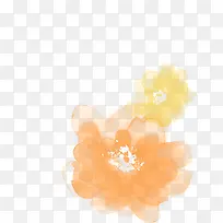 随性彩色水墨花朵-空若网 随性彩色水墨花朵-空若网