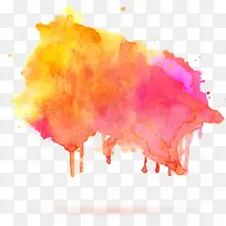 矢量彩色水墨-空若网 矢量彩色水墨-空若网