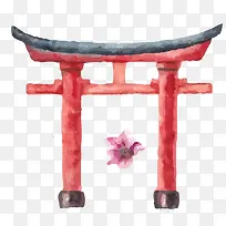 手绘大门-空若网 手绘大门-空若网