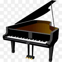 卡通商务钢琴素材-空若网 卡通商务钢琴素材-空若网