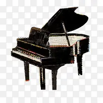 手绘钢琴-空若网 手绘钢琴-空若网