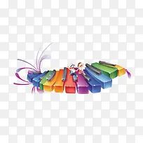 彩色钢琴-空若网 彩色钢琴-空若网