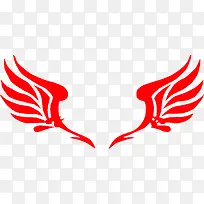 红色热情原创翅膀-空若网 红色热情原创翅膀-空若网