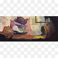 动画场景原创设计-空若网 动画场景原创设计-空若网