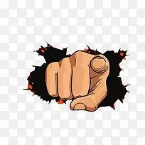 卡通手绘手指-空若网 卡通手绘手指-空若网