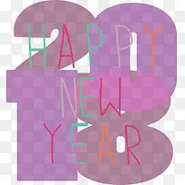 矢量2018数字-空若网 矢量2018数字-空若网