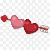 一箭穿心png矢量素材-空若网 一箭穿心png矢量素材-空若网