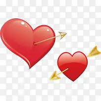 一箭穿心png矢量素材-空若网 一箭穿心png矢量素材-空若网