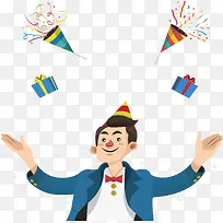 庆祝生日的男孩-空若网 庆祝生日的男孩-空若网