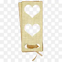 心形标签-空若网 心形标签-空若网