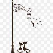 卡通手绘灯塔狐狸-空若网 卡通手绘灯塔狐狸-空若网