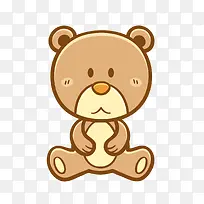 卡通小熊矢量图下载-空若网 卡通小熊矢量图下载-空若网
