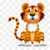 卡通老虎PNG下载-空若网 卡通老虎PNG下载-空若网