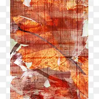 墨迹树叶背景-空若网 墨迹树叶背景-空若网