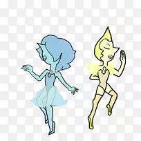 珍珠蓝黄色宝石剪贴画-珍珠-空若网 珍珠蓝黄色宝石剪贴画-珍珠-空若网