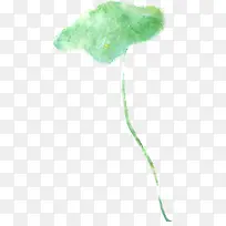 手绘荷花创意背景-空若网 手绘荷花创意背景-空若网