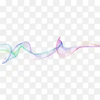 几何曲线彩色线条-空若网 几何曲线彩色线条-空若网