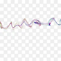 几何曲线彩色线条-空若网 几何曲线彩色线条-空若网