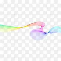 几何曲线彩色线条-空若网 几何曲线彩色线条-空若网