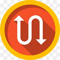 弯箭头图标-空若网 弯箭头图标-空若网