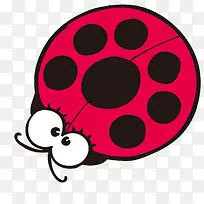 卡通红色瓢虫-空若网 卡通红色瓢虫-空若网