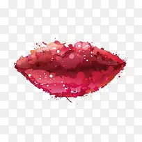 水彩嘴唇-空若网 水彩嘴唇-空若网