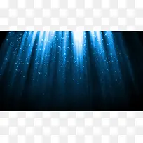 蓝色梦幻光芒背景-空若网 蓝色梦幻光芒背景-空若网