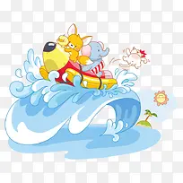 卡通动物 动物-空若网 卡通动物 动物-空若网