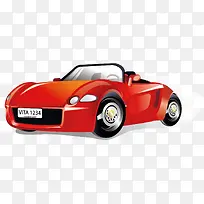 小汽车红色海报背景素材-空若网 小汽车红色海报背景素材-空若网