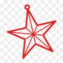 圣诞节星星图标素材-空若网 圣诞节星星图标素材-空若网