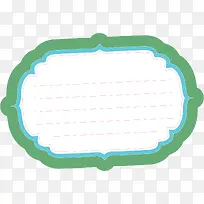 绿色矢量表格框素材-空若网 绿色矢量表格框素材-空若网