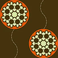 彩色圆形花形-空若网 彩色圆形花形-空若网