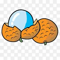 卡通水果荔枝-空若网 卡通水果荔枝-空若网