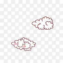 可爱卡通云朵-空若网 可爱卡通云朵-空若网
