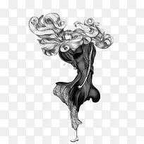 人物手绘-空若网 人物手绘-空若网