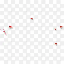 红色卡通可爱三角形设计-空若网 红色卡通可爱三角形设计-空若网