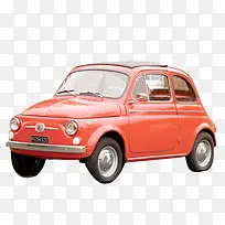 红色复古可爱汽车-空若网 红色复古可爱汽车-空若网