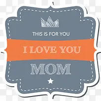 创意母亲节促销标签-空若网 创意母亲节促销标签-空若网