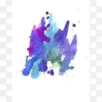 炫彩墨迹背景-空若网 炫彩墨迹背景-空若网