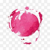 红色墨迹-空若网 红色墨迹-空若网