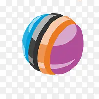 矢量彩色圆球-空若网 矢量彩色圆球-空若网