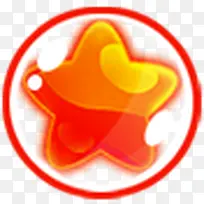 黄红色手绘可爱星星-空若网 黄红色手绘可爱星星-空若网