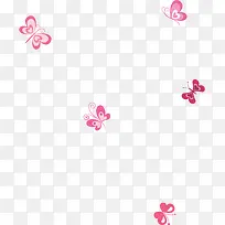 可爱粉色红色蝴蝶-空若网 可爱粉色红色蝴蝶-空若网