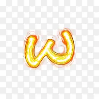 荧光棒字母w-空若网 荧光棒字母w-空若网