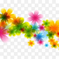 彩色梦幻春天花纹-空若网 彩色梦幻春天花纹-空若网