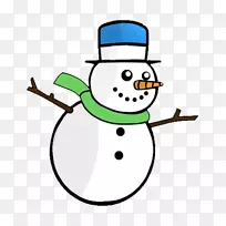 雪人剪贴画免费网页剪贴画-空若网 雪人剪贴画免费网页剪贴画-空若网