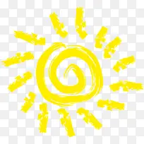 手绘太阳-空若网 手绘太阳-空若网
