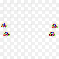 彩色春天漂浮气球-空若网 彩色春天漂浮气球-空若网