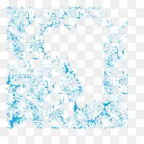 矢量创意蓝色水彩-空若网 矢量创意蓝色水彩-空若网