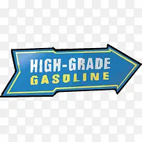 矢量蓝色箭头指示-空若网 矢量蓝色箭头指示-空若网